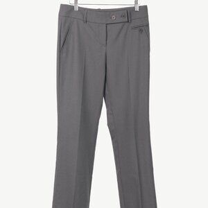 Brunello Cucinelli Grey Wool Double-Button-Fly Trousers